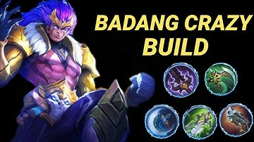 BADANG CRAZY BUILD | TOP GLOBAL BADANG BUILD 2021| BADANG MLBB