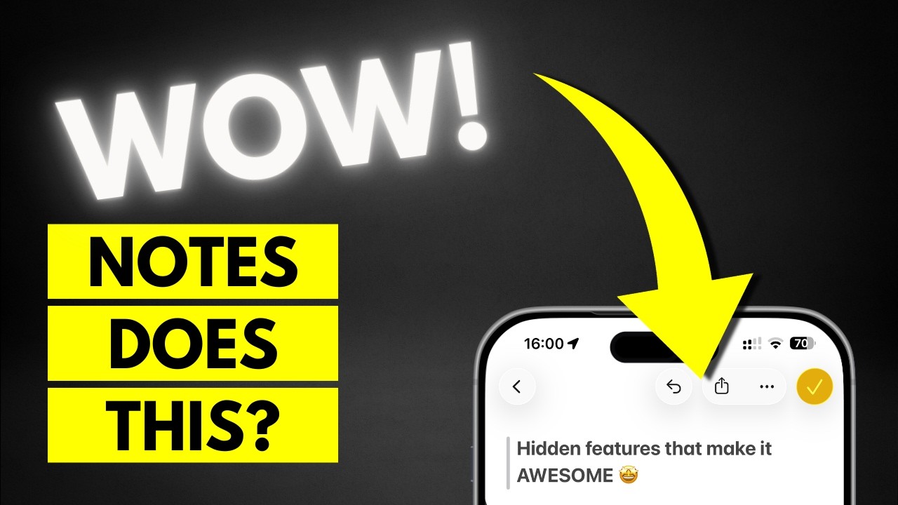 Hidden Apple Notes features that make it AWESOME