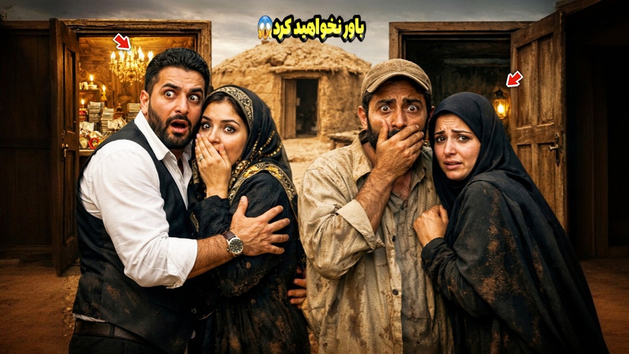 راز وحشتناک برادر ثروتمند و برادر فقیر 😱 وقتی آنها وارد اتاق‌های بسته شدند! 😱