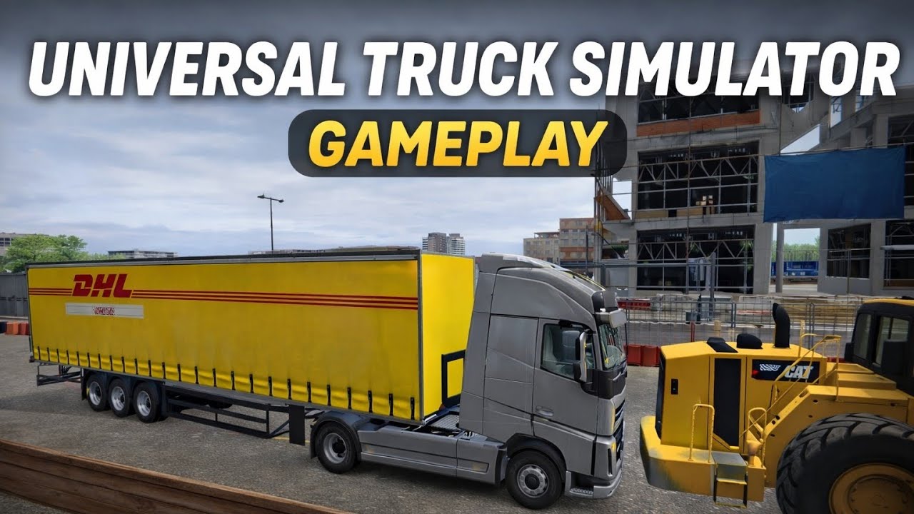 Universal Truck Simulator Gameplay | Heavy Cargo Delivery  | Android Truck Driving