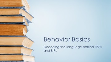 Behavior Basics | Decoding The Language Behind FBAs And BIPs