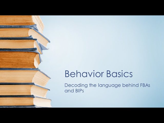 Behavior Basics | Decoding The Language Behind FBAs And BIPs