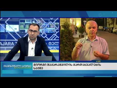 თავისუფალი სივრცე-გიორგი შაქარაშვილის გარდაცვლილების საქმე