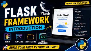 Flask Framework Introduction Flask Basics Routes Templates more Python Programming Day 130