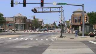 2 Metras at the La Grange Road Crossing La Grange IL