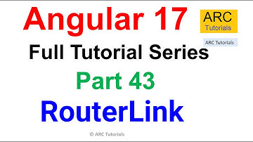 Angular 17 Tutorial For Beginners #43 - Router Link | Angular 17 Tutorial