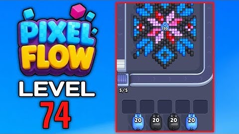 Pixel Flow Level 74