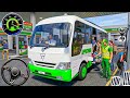 New Mini Bus Driving Coach Sim 3D: Real Passenger Transport Van Driving 3D game - Android gameplay