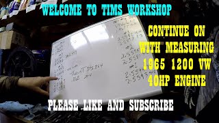 1965 VW 1200 40hp Part 10 Continue Measurements by Tim's Workshop TJY 45 views 1 month ago 33 minutes