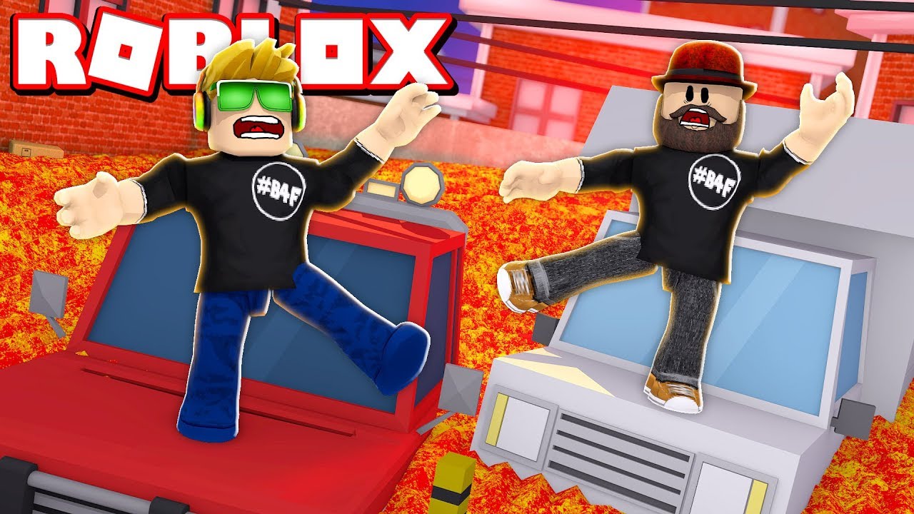 Repeat The Floor Is Lava In Roblox Deathrun By Blox4fun You2repeat