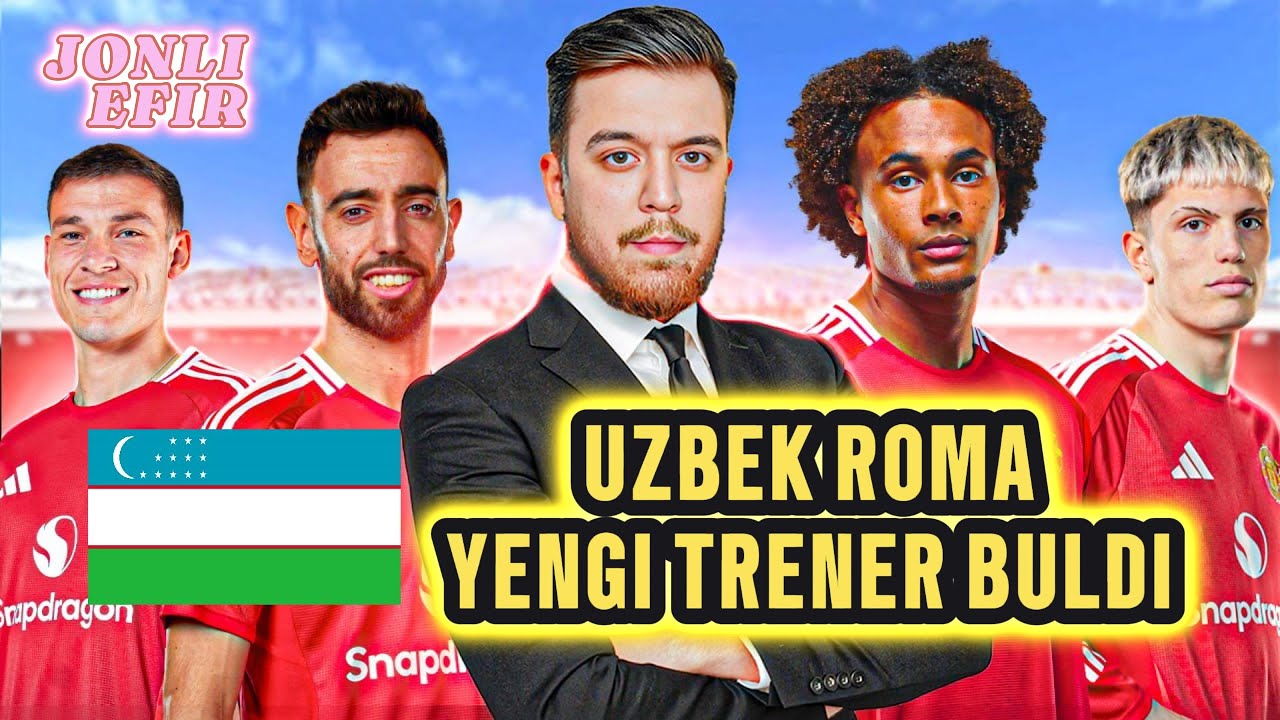 UZBEK TRENER / M.YUNAYTED KARYERA / LIGA CHEMPIONOVNI OLAMZ / JONLI EFIR !