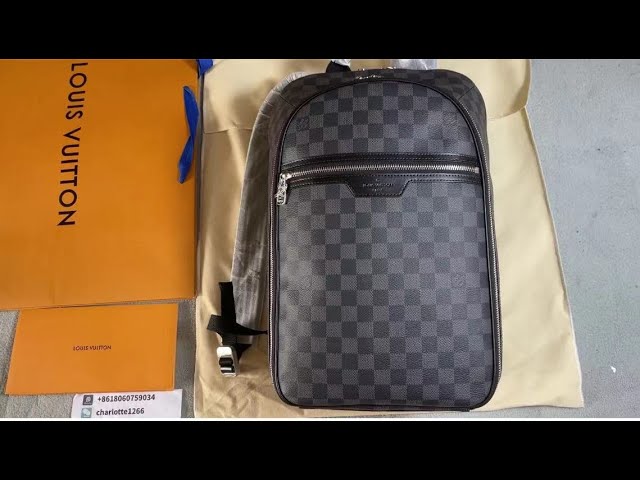 Michael NV2 Backpack Damier Graphite Canvas - Bags N45279