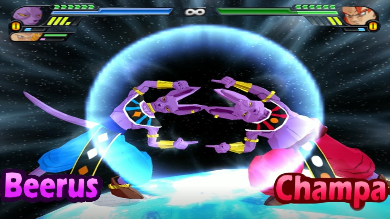 Beerus (Bills) and Champa Fusion Ultimate God of Destruction DBZ