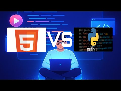 DIFFERENCE BETWEEN HTML AND PYTHON 