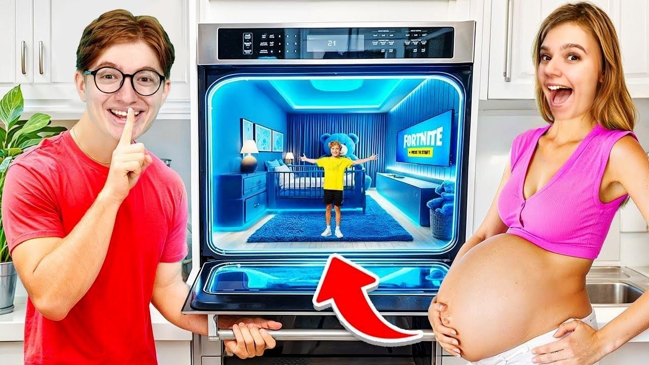 Έφτιαξα ΜΥΣΤΙΚΟ ΔΩΜΑΤΙΟ για το ΠΑΙΔΙ ΜΟΥ!