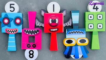 Looking for Numberblocks Puzzle Tetris NEW 1-8 Sprunki Space ASMR Numberblocks Satisfying Video #88