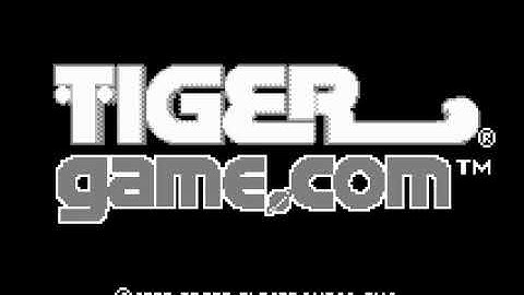 Tiger Game.com Intro (4K 60fps Remastered)