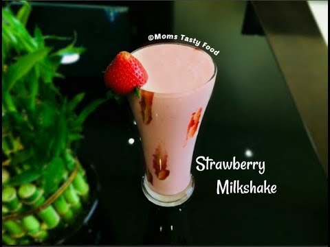 how-to-make-strawberry-milkshake-homemade-strawberry-milkshake-recipe-ice-cream-milkshake-recipes
