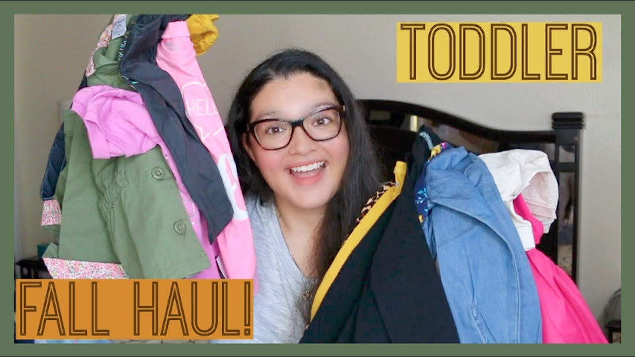 HUGE Toddler Girl Fall Clothing Haul! | 2017 Fall Haul