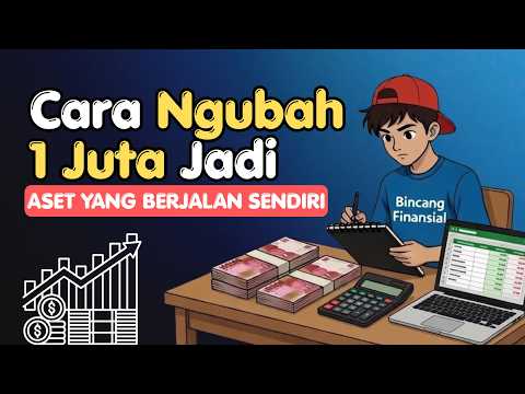 Punya Uang 1 Juta Jangan Dihabisin!! Ini Cara Muterin Uang Receh Jadi Aset Yang Menghasilkan Sendiri