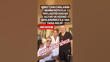 Thumbnail of SİBEL CAN CANLARIM BENİM NOTUYLA PAYLAŞTIĞI HAKAN ALTUN VE HÜSNÜ ŞENLENDİRİCİ İLE ESKİ DOSTLAR YAN..