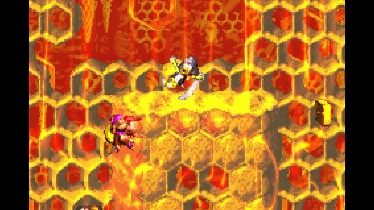 Donkey Kong Country 2 (GBA): Rambi Rumble [1080 HD] - YouTube