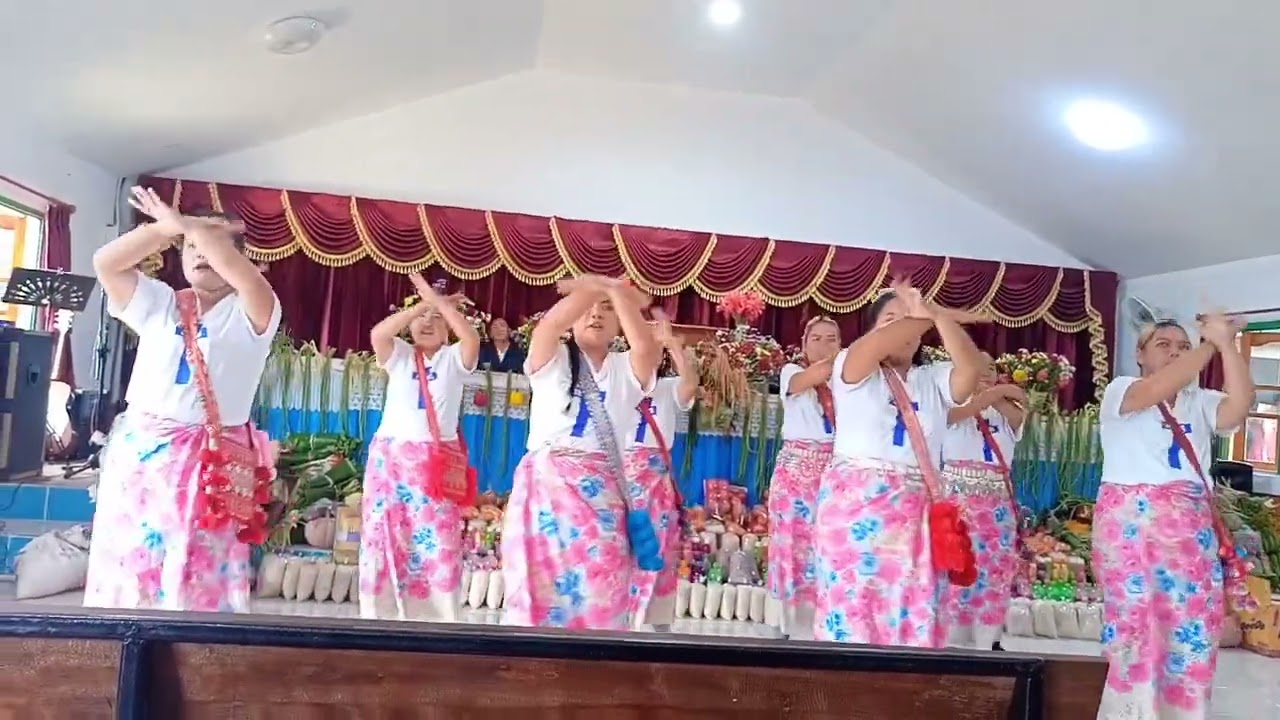 เพลงกินข้าวใหม่ลาหู่ Aw suh Gui suh da.