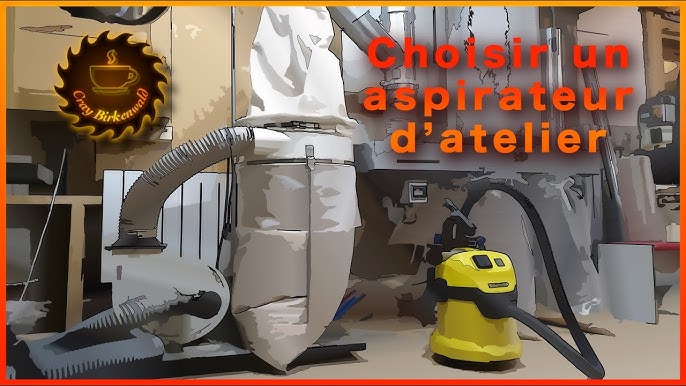 Aspirateur D'atelier Scheppach - 550w - 75l - Dc500 à Prix Carrefour