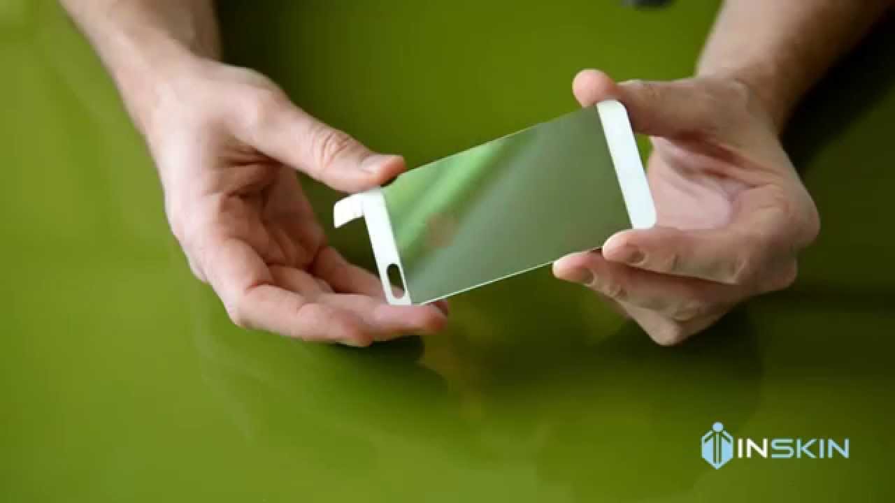 Защитное стекло 0,3 мм Back Green Inskin для iPhone 5 5C 5S