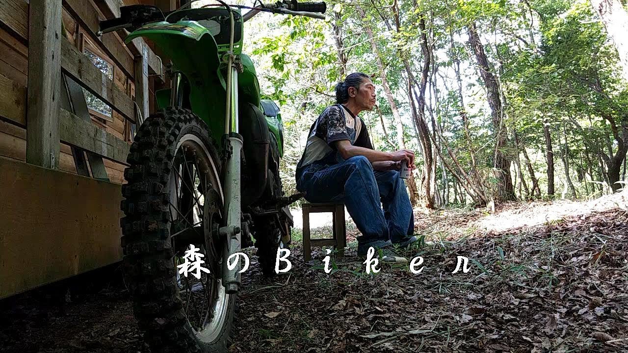 モトブログ】裏庭でモトクロス｜KX80｜ネットオークション購入