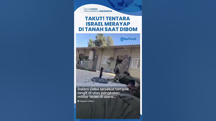 Bocor Video Tentara Israel Ketakutan hingga Merayap di Tanah saat Dibom Hizbullah, Langit Bergemuruh