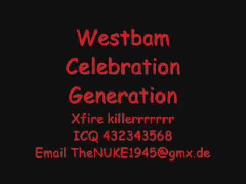 Westbam   Celebration Generation