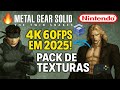 🔥 Metal Gear Solid The Twin Snakes Game Cube em 4K 60FPS em 2025 ! PACK DE TEXTURAS 🎮
