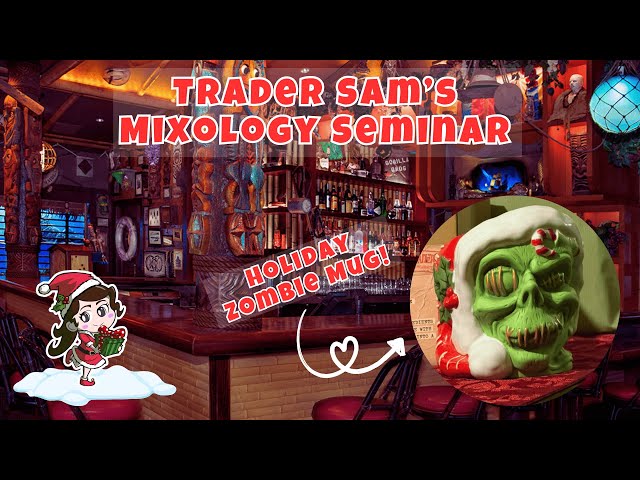Trader Sam's Enchanted Tiki Bar - Mixology Seminar and Zombie Holiday Mug Experience!