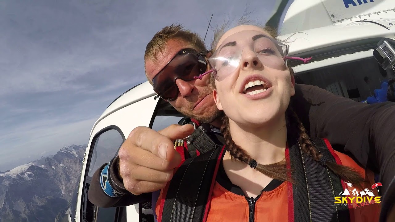 Tandem skydive of Alison Dougherty - YouTube