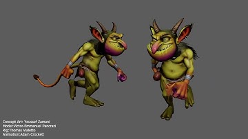 Goblin Walk Animation