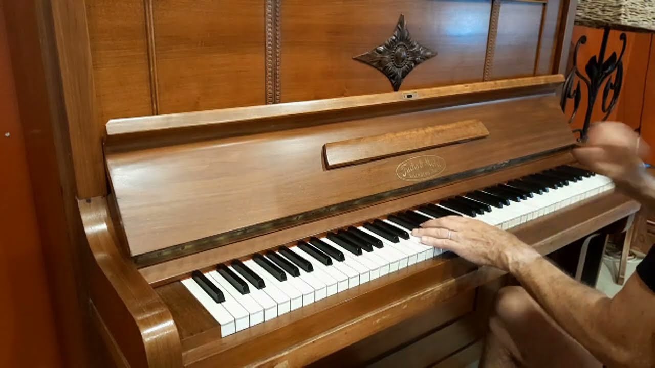 An intricate piano piece