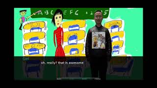 James Cage White speaks Japanese