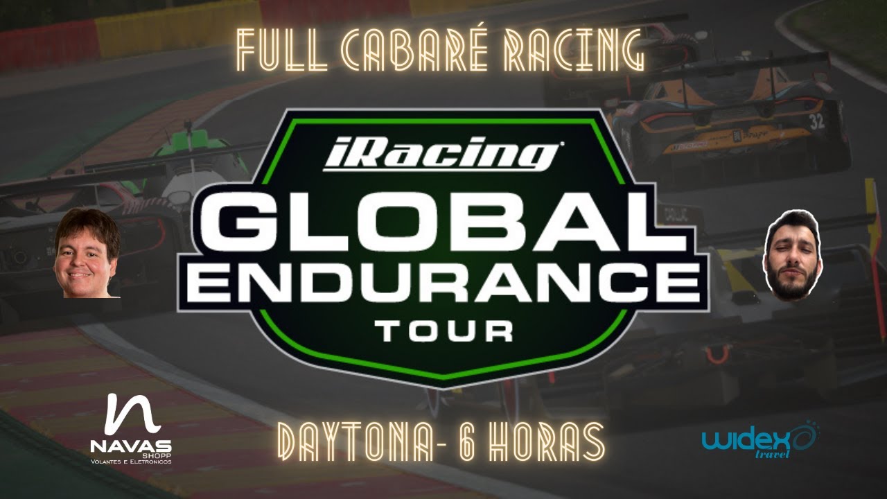 iRacing - Global Endurance Tour - 6 hours of Daytona - (PT/BR - ENG)