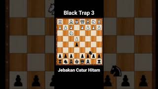 Black Horse trap in Chess | Jebakan kuda hitam