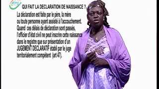 En Zarma La Procedure De Delivrance Dun Jugement Declaratif De Naissance