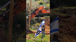 The occupation expands settlements in the West Bank: