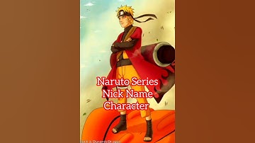 Naruto Series Coolest Nicki Names Video #shorts #shortsfeed #naruto #itachi #madara #minato #obito