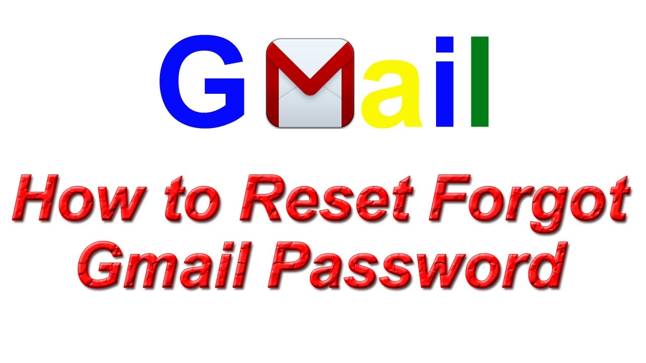 forgotten gmail password what do i do