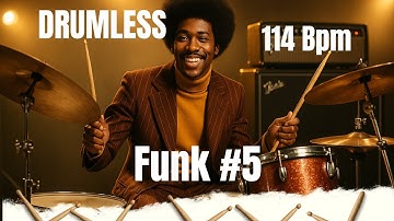🔥 Drumless Track – Late 1970s Funk Soul Disco | 114 BPM | Groovy Backing Track for Drummers