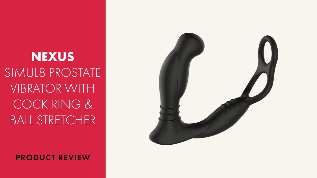 best sex toy kits Nexus Simul8 Dual Motor Prostate Massager with Double Cock Ring main image 1