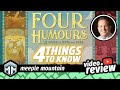 Four humours  4 things you need to know  review