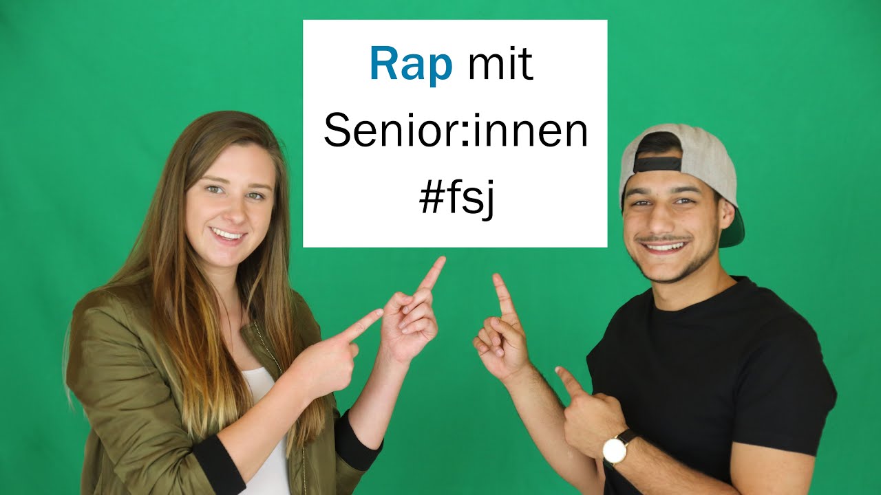 Senioren und FSJler rappen