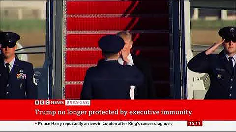 Donald Trump does not have presidental immunity, US court rules | BBC News