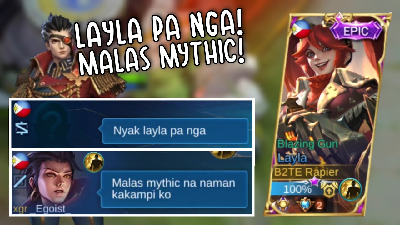 Mayabang na Valir ayaw Kakampi ang mga Mythic? Top 2 Supreme Layla!🔥 | MLBB